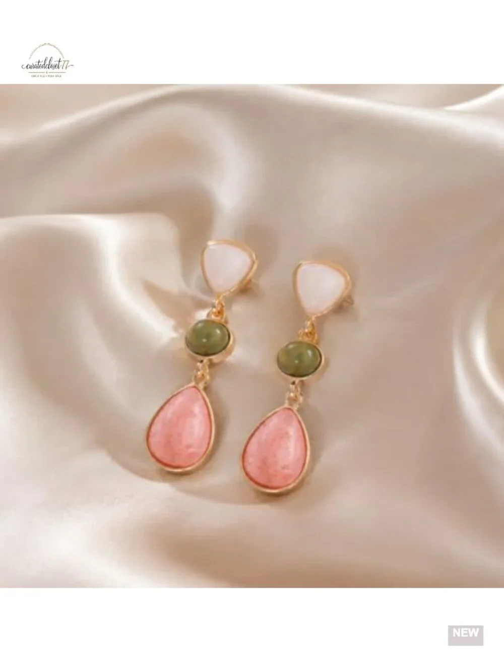 Geometric Acrylic Dangle Earrings for Women Irregular Statement